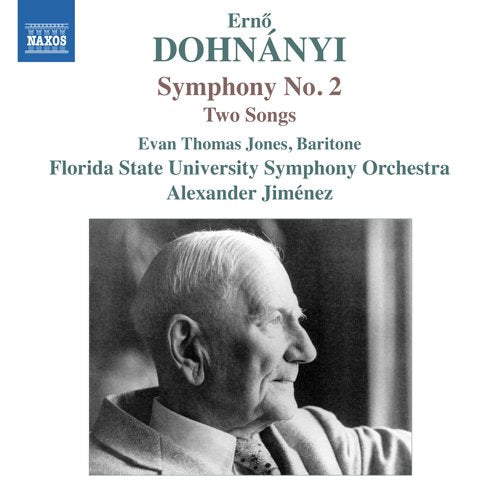 Dohnanyi, Ernst von (1877-1960) - Symphony No.2, Songs : A.Jimenez / Florida State University Symphony Orchestra, E.T.Jones(Br) - Import CD