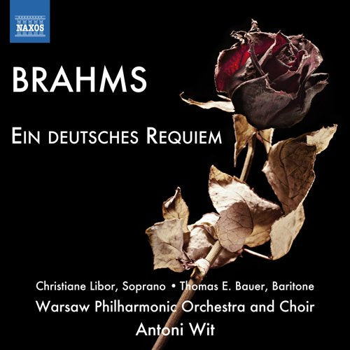 Brahms (1833-1897) - Ein Deutsches Requiem : Wit / Warsaw Philharmonic & Choir, Libor, T.E.Bauer - Import CD