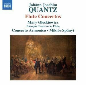 Mary Oleskiewicz - Johann Joachim Quantz: Flute Concertos - Import CD