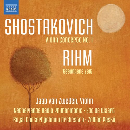 Shostakovich, Dmitri (1906-1975) - Shostakovich Violin Concerto No.1, Rihm Time Chant : Zweden(Vn)Waart / Netherlands Radio PO, Pesko / Concertgebouw Orchestra - Import CD