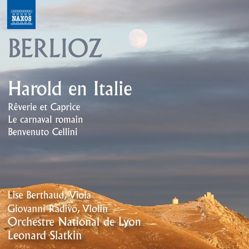 Berlioz (1803-1869) - Harold en Italie, Roman Carnival Overture, Reverie et Caprice : L.Slatkin / Lyon National Orchestra, Berthaud(Va)Radivo(Va) - Import CD