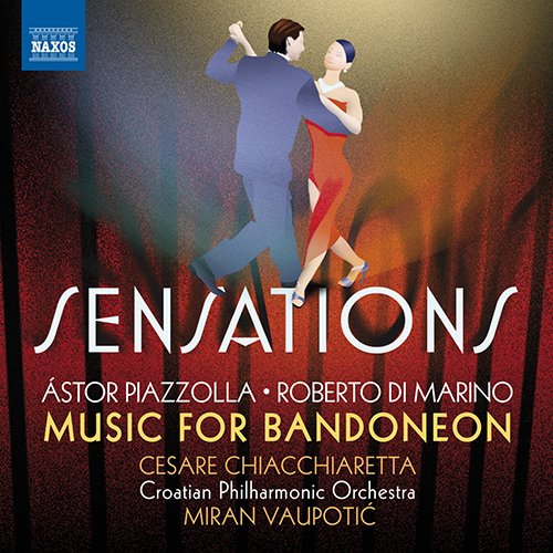 Chezare Kiakkialetta, Milan Vaupotic, Croatian Philharmonic Orchestra. - Sensations -Music for Bandoneon -Piazzolla, Di Marino : Chiacchiaretta(Bandoneon)Vaupotic / Croatian Philharmonic - Import CD