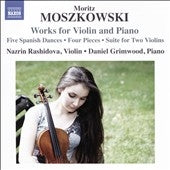 Natsurin Rashidova, Daniel Grimwood - Moszkowski: Works For Violin And Piano - Import CD
