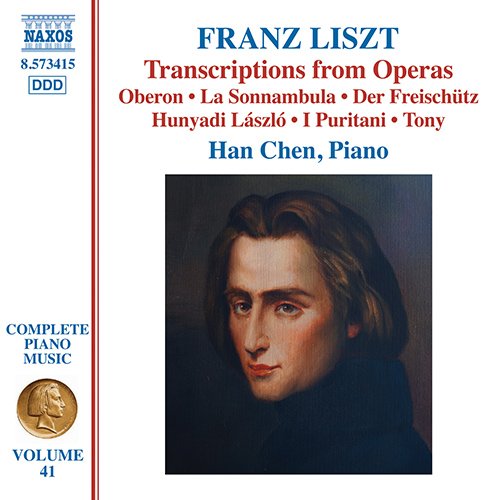 Liszt (1811-1886) - Complete Piano Works Vol.41 -Transcriptions from Operas : Han Chen - Import CD