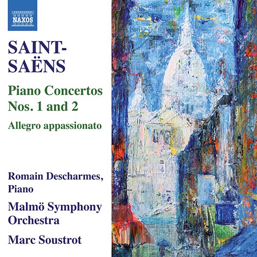 Saint-Saens (1835-1921) - Piano Concertos Nos.1, 2, Allegro Appassionato : Romain Descharmes(P)Marc Soustrot / Malmo Symphony Orchestra - Import CD