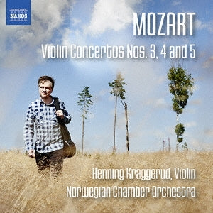 Mozart (1756-1791) - Violin Concertos Nos.3, 4, 5 : Kraggerud(Vn)/ Norwegian Chamber Orchestra - Import CD