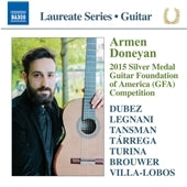 Armen Donelian -  Armen Doneyan : Silver Medallist 2015 Guitar Foundation Of America Competition - Import CD