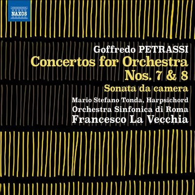 Francesco La Vecchia - Petrassi:Concertos For Orchestra No.7&8 - Import CD