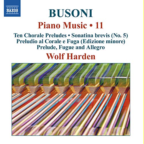 Busoni (1866-1924) - Piano Works Vol.11: Harden - Import CD