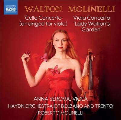 Anna Serova - Walton . Molinelli: Concertos for Viola - Import CD