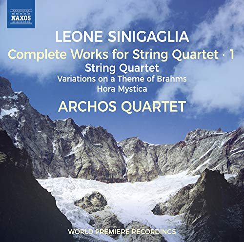 Sinigaglia, Leone (1868-1944) - Complete Works for String Quartet Vol.1 : Archos Quartet - Import CD
