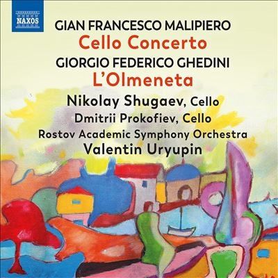 Valentin Uryupin, Lostov Academy Symphony Orchestra, Dmitri Prokofiev, SWR Baden-Baden & Freiburg Symphony Orchestra - Maripiero/Gedini/Casella: Artwork Collection For Cello And Orchestra - Import CD
