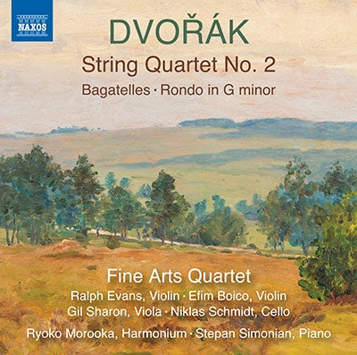 Fine Arts String Quartet, Ryoko Morooka, Stepan Simonyan - Dvorak, Antonin(1841-1904) String Quartet No.2, Bagatelles, Rondo : Fine Arts Quartet, Ryoko Morooka(Harmonium)Simonian(P) - Import CD