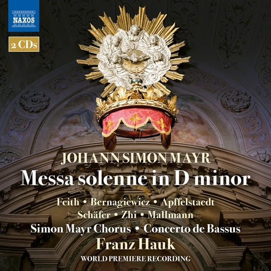 Franz Hauk - Simon Mayr:Messa Solenne - Import 2 CD