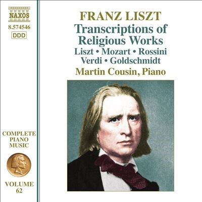 Martin Cousin - Liszt:Piano Transcriptions Of Religious Works - Import CD