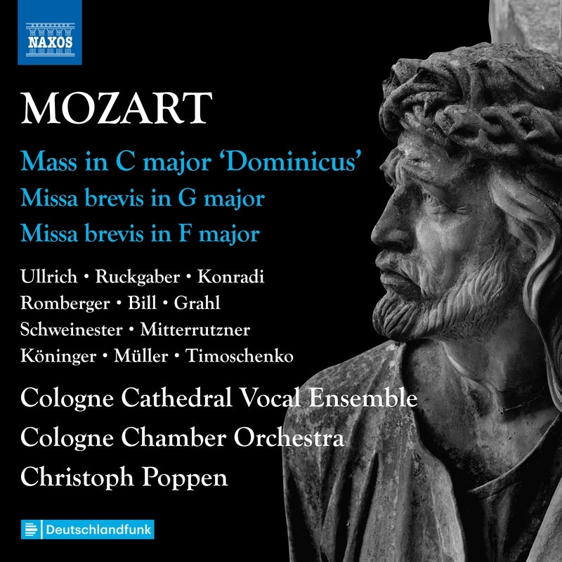 Christoph Poppen / Cologne Chamber Orchestra, Cologne Cathedral Vocal Ensemble Mozart (1756-1791)  -  Complete Masses Vol.4   -  Import CD