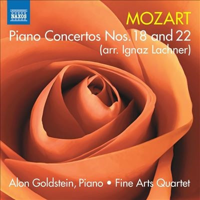 Alon Goldstein、Fine Arts Quartet - Mozart:Piano Concertos Nos.18 & 22 (Arr. I.Lachner) - Import CD