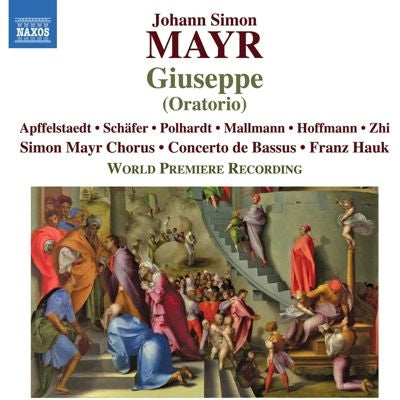 Franz Hauk - Johann Simon Mayr: Oratorio "Giuseppe" - Import CD