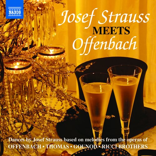 Strauss, Josef (1927-1870) - Josef Strauss Meets Offenbach -Quadrilles : Pollack / Eschwe / Dittrich / - Import CD
