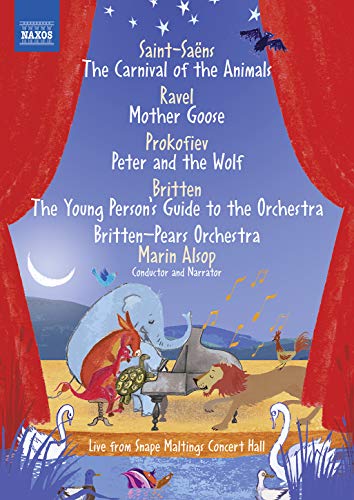 Marin Alsop, The British Parry Orchestra. - Marin Alsop / Britten-Pears Orchestra : Saint-Saens, Ravel, Prokofiev & Britten - Import DVD