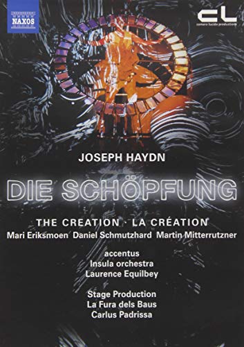 Haydn (1732-1809) - Die Schopfung : Equilbey / Insula Orchestra, Accentus Chamber Choir, Riksmoen, Schmutzhard, Mitterrutzner - Import DVD
