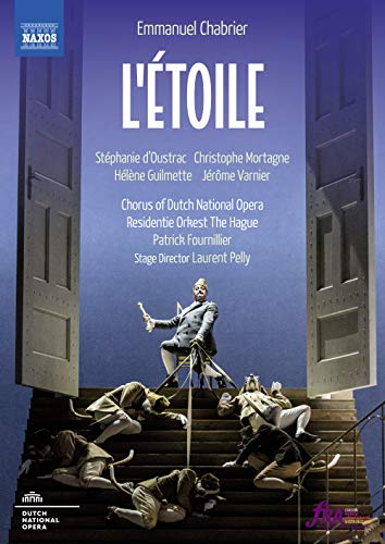 Chabrier (1841-1894) - L'Etoile : Pelly, Fournillier / Haag Residentie Orchestra, d'Oustrac, Mortagne, Guilmette, etc (2014 Stereo) - Import DVD