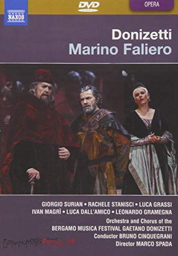Donizetti (1797-1848) - Marino Faliero : M.Spada, Cinquegrani / Bergamo Musica Festival, Surian, Stanisci, Magri, etc (2008 Stereo)(2DVD) - Import 2 DVD