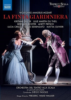 Diego Fasolis, Milan Scala Orchestra, César Franck, Bertrand de Billy - Mozart (1756-1791) La Finta Giardiniera : Wake-Walker, Fasolis / Teatro Alla Scala, Spicer, Du Theil, Fritsch, Cirillo, Etc (2018 Stereo)(2Dvd) - Import 2 DVD