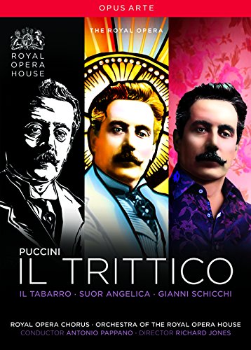 Puccini (1858-1924) - Il Trittico: R.jones Pappano / Royal Opera House Gallo Jaho Antonenko Demuro - Import 3 DVD