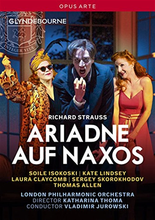 Strauss, Richard (1864-1949) - Ariadne auf Naxos : K.Thoma, V.Jurowski / London Philharmonic, Isokoski, K.Lindsey, Claycomb, Allen, etc (2013 Stereo) - Import DVD