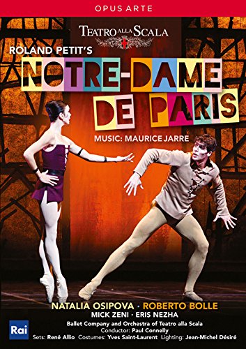 Ballet & Dances Classical - Notre Dame de Paris (Maurice Jarre): Osipova, Bolle, Teatro alla Scala Ballet (2013) - Import DVD
