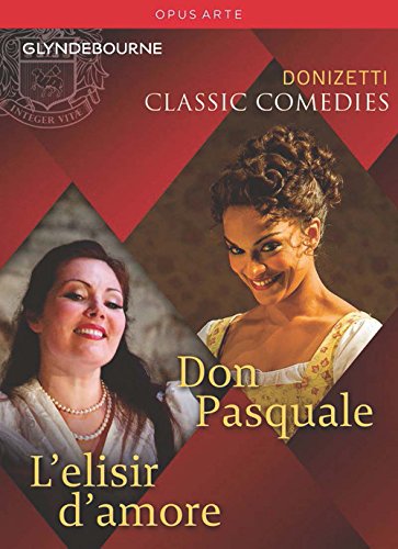 Donizetti (1797-1848) - Don Pasquale : Clement, Mazzola, L'Elisir d'Amore : Arden, Benini Glyndebourne 2013, 2009 (2DVD) - Import 2 DVD