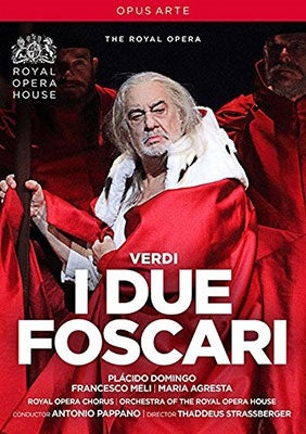Antonio Pappano, Covent Garden Royal Opera House Orchestra, Plácido Domingo, Francesco Melli - Verdi (1813-1901) I Due Foscari : Strassberger, Pappano / Royal Opera House, Domingo, Meli, Agresta, Etc (2015 Stereo) - Import DVD