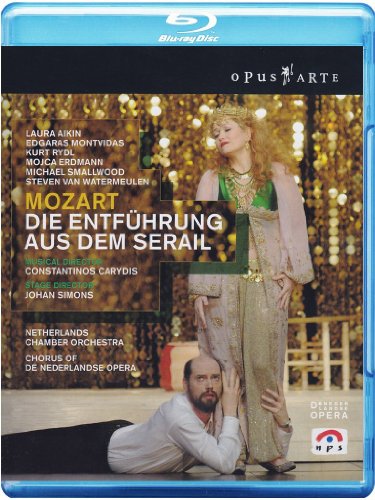 Mozart (1756-1791) - Die Entfuhrung aus dem Serail : Simons, Carydis / Netherlands Chamber Orchestra, Aikin, Rydl, etc (2008 Stereo) - Import Blu-ray Disc