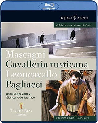 Jesus Lopez-Cobos - Mascagni / Leoncavallo: Cavalleria Rusticana / Pagliacci - Import Blu-ray Disc