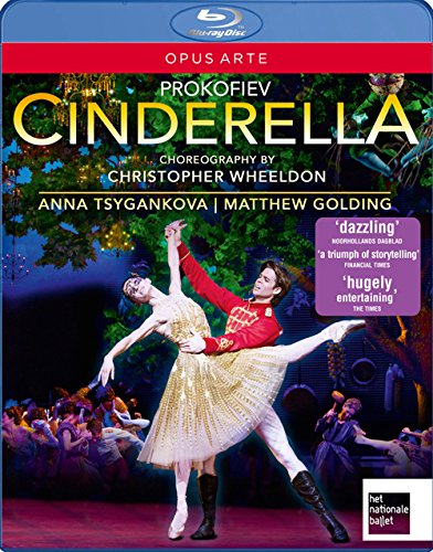 Ballet & Dances Classical - Cinderella(Prokofiev): Choreography by Wheeldon, Tsygankova, Golding, Lezhnina, Dutch National Ballet (2012) - Import Blu-ray Disc