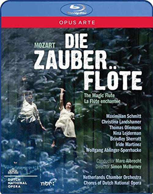 Mozart (1756-1791) - Die Zauberflote : McBurney, M.Albrecht / Netherlands CO, M.Schmitt, Landshamer, Oliemans, Sherratt, I.Martinez, etc (2014 Stereo) - Import Blu-ray Disc
