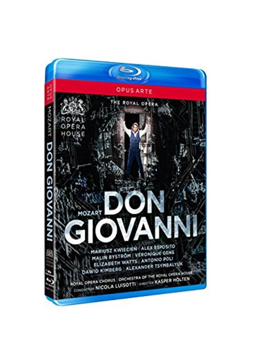 Mozart (1756-1791) - Don Giovanni : K.Holten, Luisotti / Royal Opera House, Kwiecien, Esposito, Gens, Bystrom, etc (2014 Stereo) - Import Blu-ray Disc
