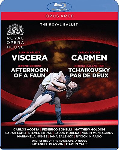 Ballet & Dances Classical - The Royal Ballet 2015 : Viscera, Carmen, Afternoon of a Faun, Tchaikovsky Pas de Deux - Import Blu-ray Disc