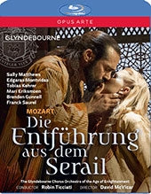 Robin Ticiati, Age of Enlightenment Orchestra - Mozart (1756-1791) Die Entfuhrung Aus Dem Serail : Mcvicar, Ticciati / Age Of Enlightenment Orchestra, S.Matthews, Montvidas, Etc (2015 Stereo)(Glyndebourne) - Import Blu-ray Disc