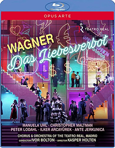 Wagner (1813-1883) - Das Liebesverbot : K.Holten, Ivor Bolton / Teatro Real Madrid, M.Uhl, Maltman, Lodahl, etc (2016 Stereo) - Import Blu-ray Disc
