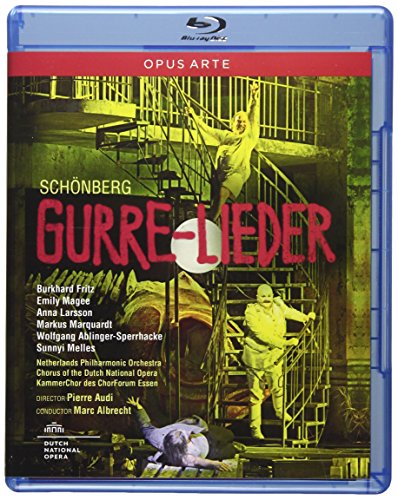 Schoenberg, Arnold (1874-1951) - Gurrelieder : Pierre Audi, Marc Albrecht / Netherlands Philharmonic, B.Fritz, Magee, A.Larsson, etc (2016 Stereo) - Import Blu-ray Disc