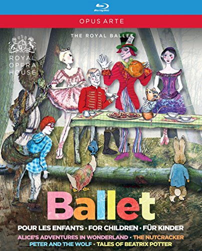 Ballet & Dances Classical - Royal Ballet : Ballet for Children -Alice's Adventures, Nutcracker, Peter & Wolf, Beatrix Potter (4BD) - Import 4 Blu-ray Disc Box