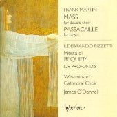 Frank Martin, Ildebrando Pizzetti - Martin: Mass for Double Choir; Pizzetti: Messa di Requiem - Import CD