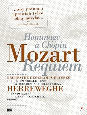 Mozart (1756-1791) - Requiem: Herreweghe / Champs Elysees O Collegium Vocale Gent (Hommage A Chopin) - Import DVD