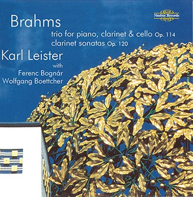 Karl Leister - Brahms: Clarinet Sonatas, Clarinet Trio - Import CD Limited Edition