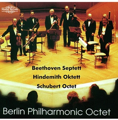 Berlin Philharmonic Octet - Beethoven: Septet, Hindemith: Octet, Schubert: Octet - Import 2 CD Limited Edition