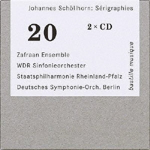 Zafraan Ensemble - Johannes Schollhorn: Johannes Schollhorn: serigraphies - Import 2 CD