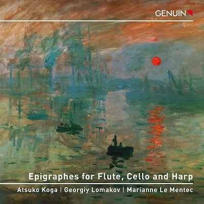Atsuko Koga、Georgiy Lomakov、Marianne Le Mentec - Epigraphes For Flute, Cello & Harp - Import CD