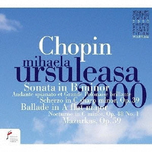 Mihaela Ursuleasa - Chopin :Piano Works-14th International Chopin Piano Competition: Ursuleasa (2000) - Import CD